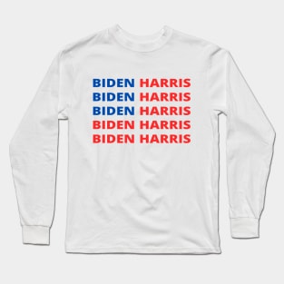 Biden Harris Long Sleeve T-Shirt